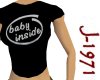 LADY TEE BABY INSIDE