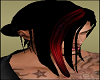 Black n Red Ninja Hair