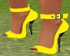 DTC Yellow Sandal Heels