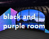 black and purple room
