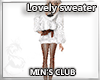 MINs Lovely sweater WH