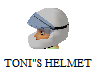 TONI'S HELMET