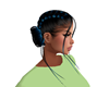 Blue Buns and braids