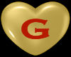 G* Gold Balloon Red G