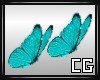 (CG) Butterflies Aqua