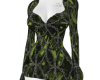 green chain dress RLL