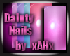 xAHx D Nails.Flirty Pink