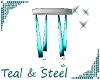 Teal & Steel Club Lights