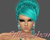 Liliya Teal Hair