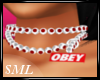 SML| Obey Necklace
