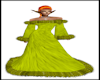 Lime Fur Dress