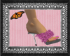 (BFD) Pink Marabou Heels