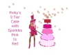 Pinkys5TierCake-Sparkles