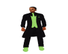Blk/Lime 3 pc Tux