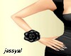Black Rose wristband