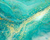 slow coeur turquoise