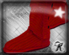 [ks] Knit Uggies Red