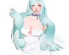Fluffy Coat Cielo puro