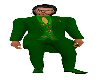 *F GREEN XMAS TUX