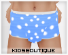 -Child Dot Blue Shorts