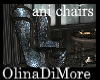 (OD) Blue chat chairs