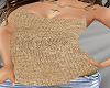 ~CR~Sweater tank tan