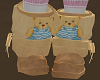 Teddy Bear Furry Boots
