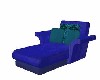 Blue relax cuddle chair