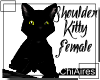 Shoulder Kitty Black (f)