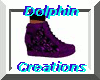 [DOL]Purple Flower Shoes