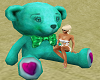 sweet bear turquoise