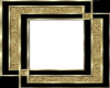 golden black frame