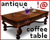 !@ Antique coffee table