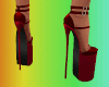 Bunny heels RED