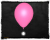 Pink balloon string ligh