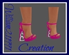 Pink Vday Heart Heels