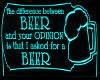Neon Bar Beer Sign