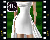 4K Elegant White Gown