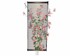 Trellis with Pink Flower