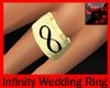 Infinity Weddingring man