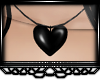 [xx]Black Heart Necklace