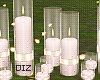 !!D Wedding Aisle Candle