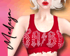 Me Babe Tank Top - Red