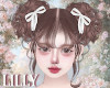 bun dchoco bangs