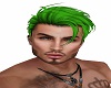 mens short toxic green