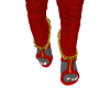 Red Baddie Boots
