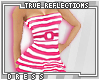 tr| Pink Stripy : Dress