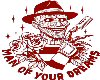 Freddy V Day Sticker