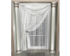 Left White Drapes