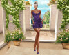 Coctail Mulberry Dress